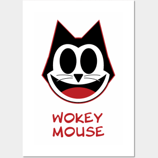 Funny Wokey Mouse anti woke meme Posters and Art